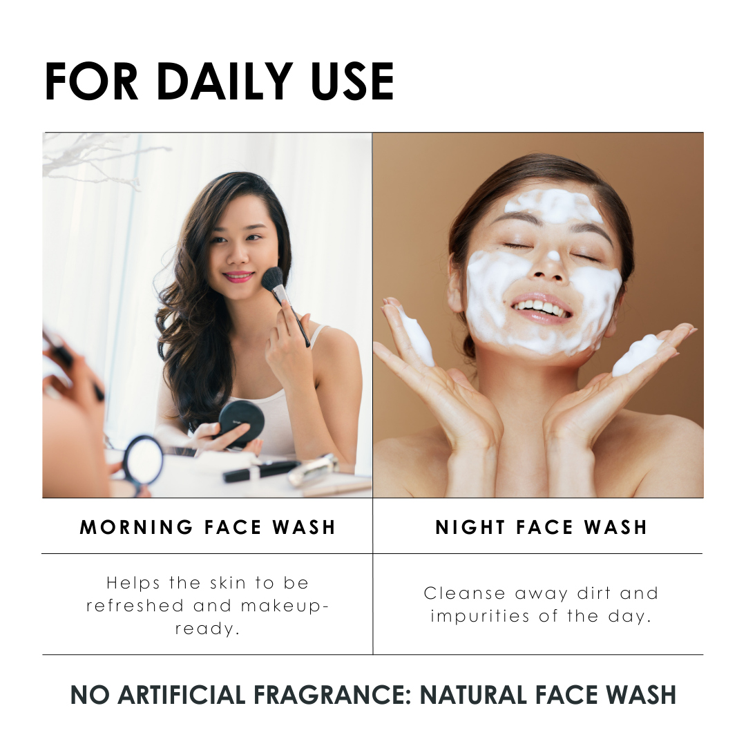 MINERAL CLAY FOAM -Foaming Mineral Cleanser- + FOAMING NET