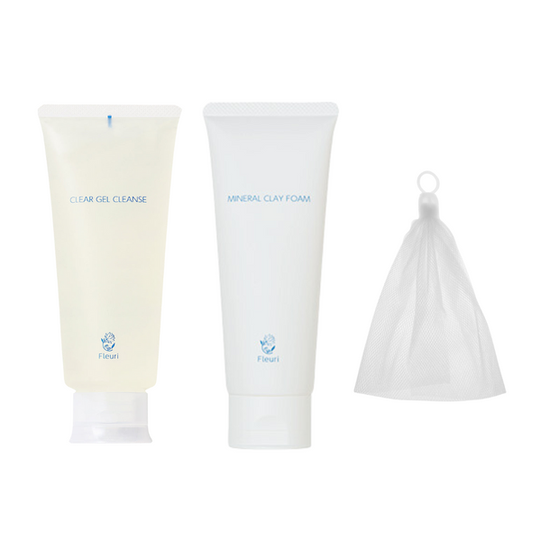THE DOUBLE CLEANSING EXPERIENCE KIT